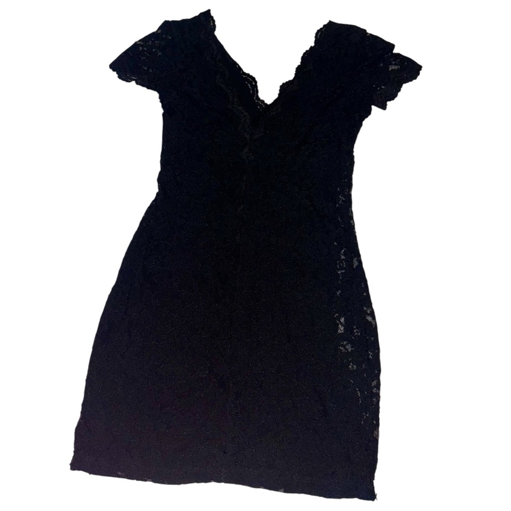 Kimchi Blue vintage UO Elegant Black Lace bodycon cocktail Dress